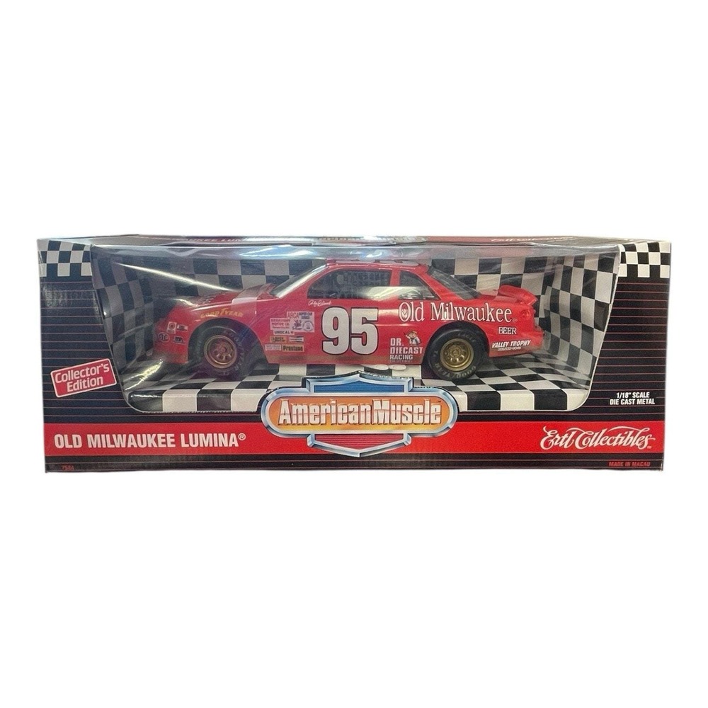 Andy Belmont Ertl 1:18‎ Old Milwaukee Lumina American Muscle Scale Die Cast